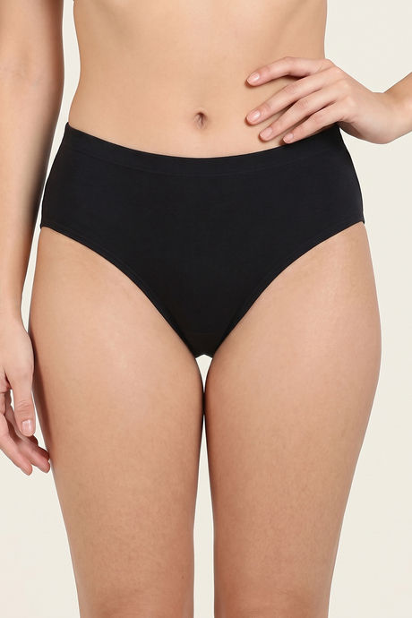 Zivame Medium Rise Full Coverage Hipster Panty (Pack of 3) - Multicolor — image 2